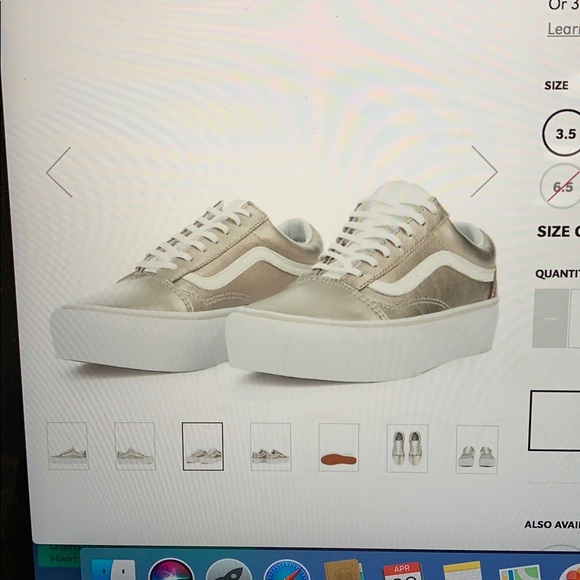 Metallic vans platforms! - Picture 2 of 7